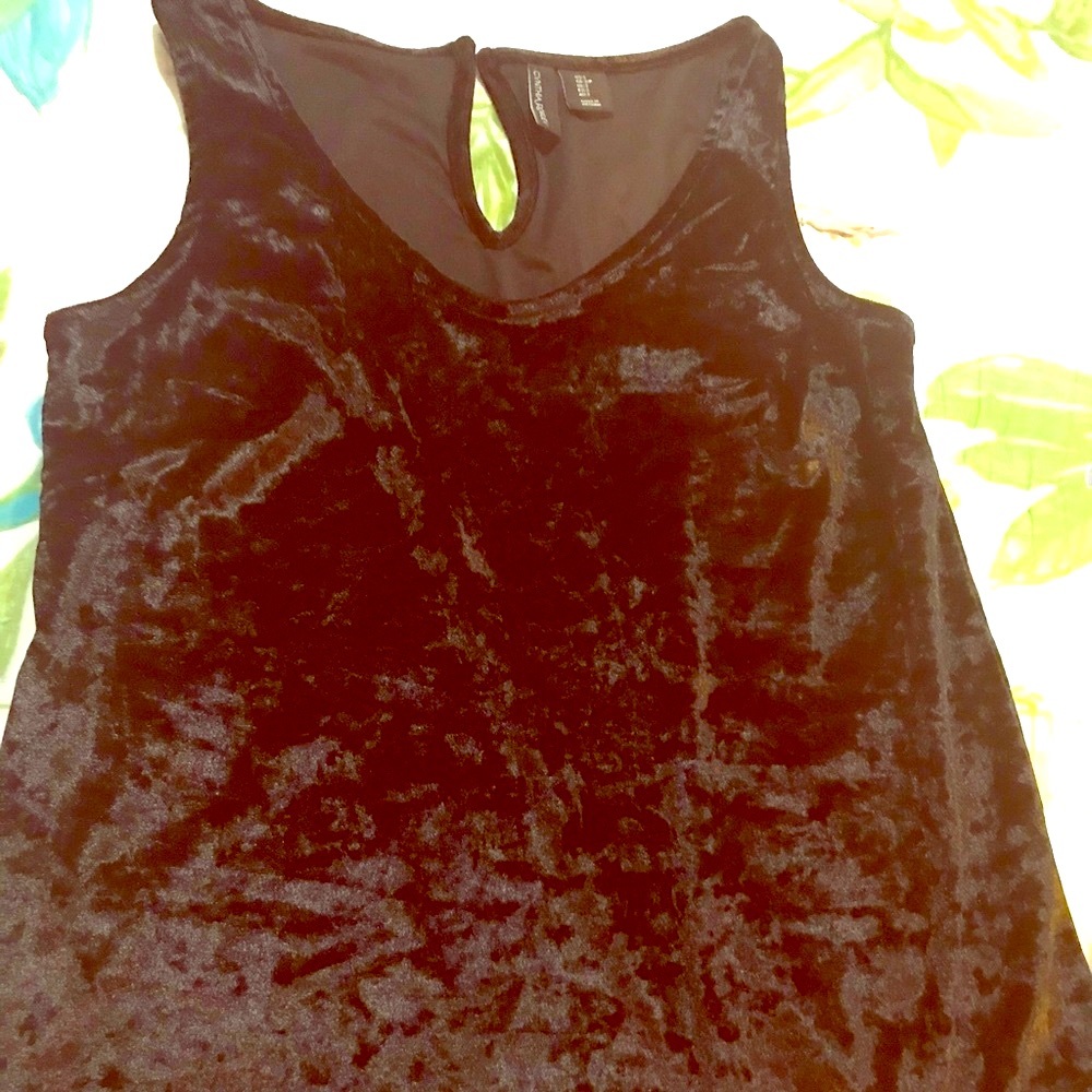 Cynthia Rowley Velvet Top